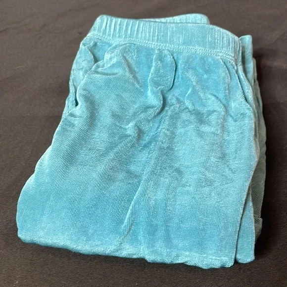 Casual Comfortable Blue Pull on Pants, Stretchy Waistband, Womens Size XS - Picture 2 of 5